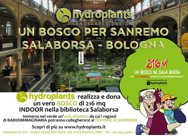 Read more about the article Hydroplants Landscapes Design firma “Un Bosco per Sanremo”