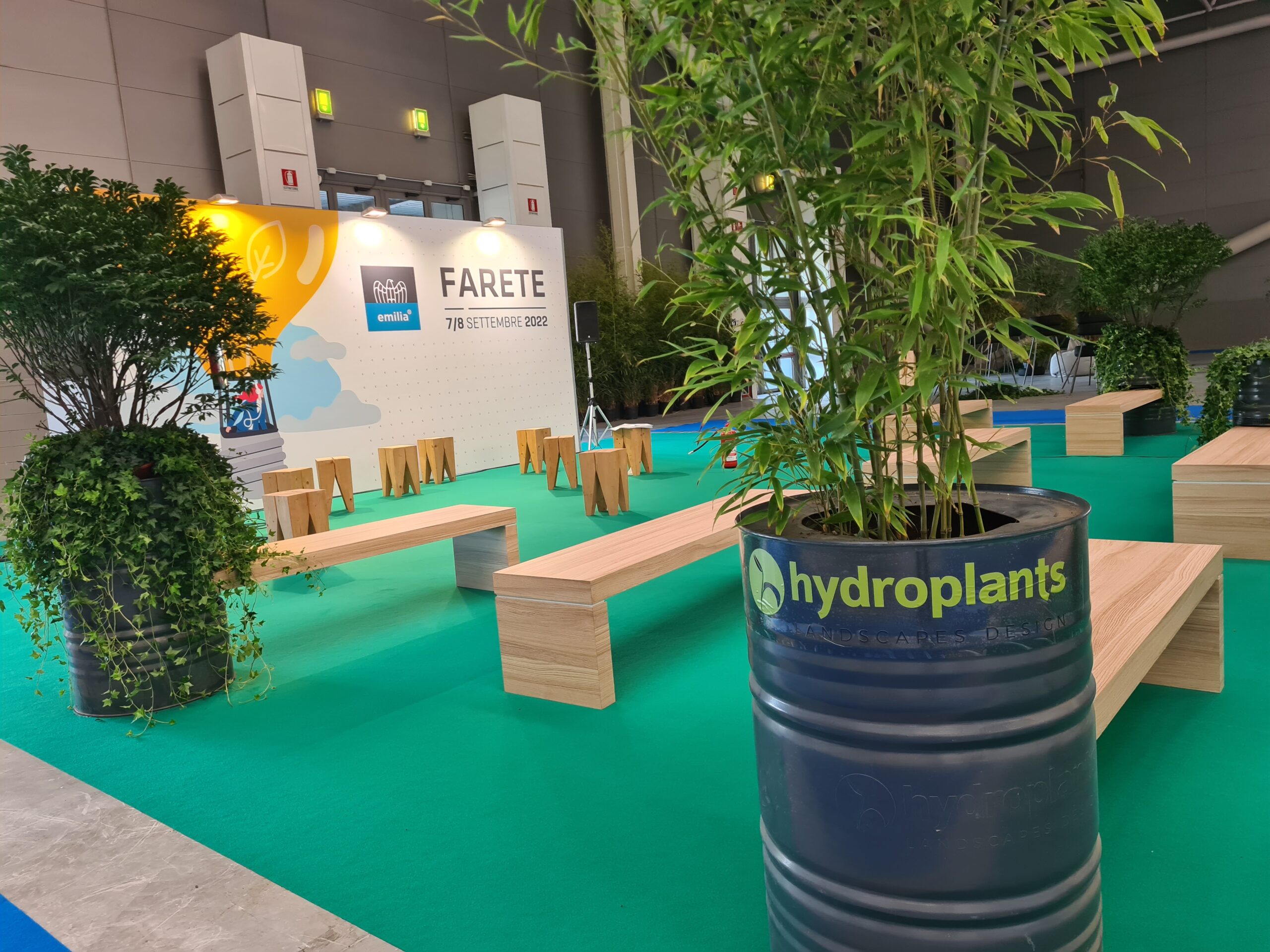Read more about the article Attività a cura di Hydroplants a FARETE 2022 : Area Sostenibilità e Workshop