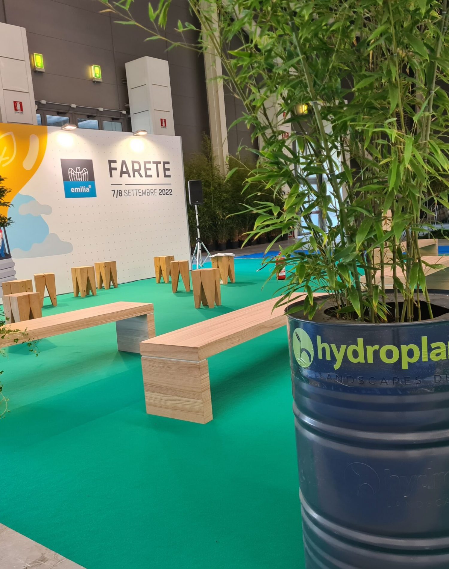 Area sostenibilità Hydroplants - Farete 2022